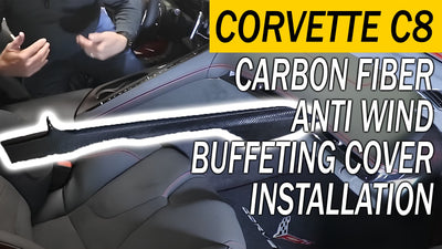 Corvette C8 Center Console Side Panel Trim Vent Cover Installation EOS ft. @THECORVETTECHANNEL