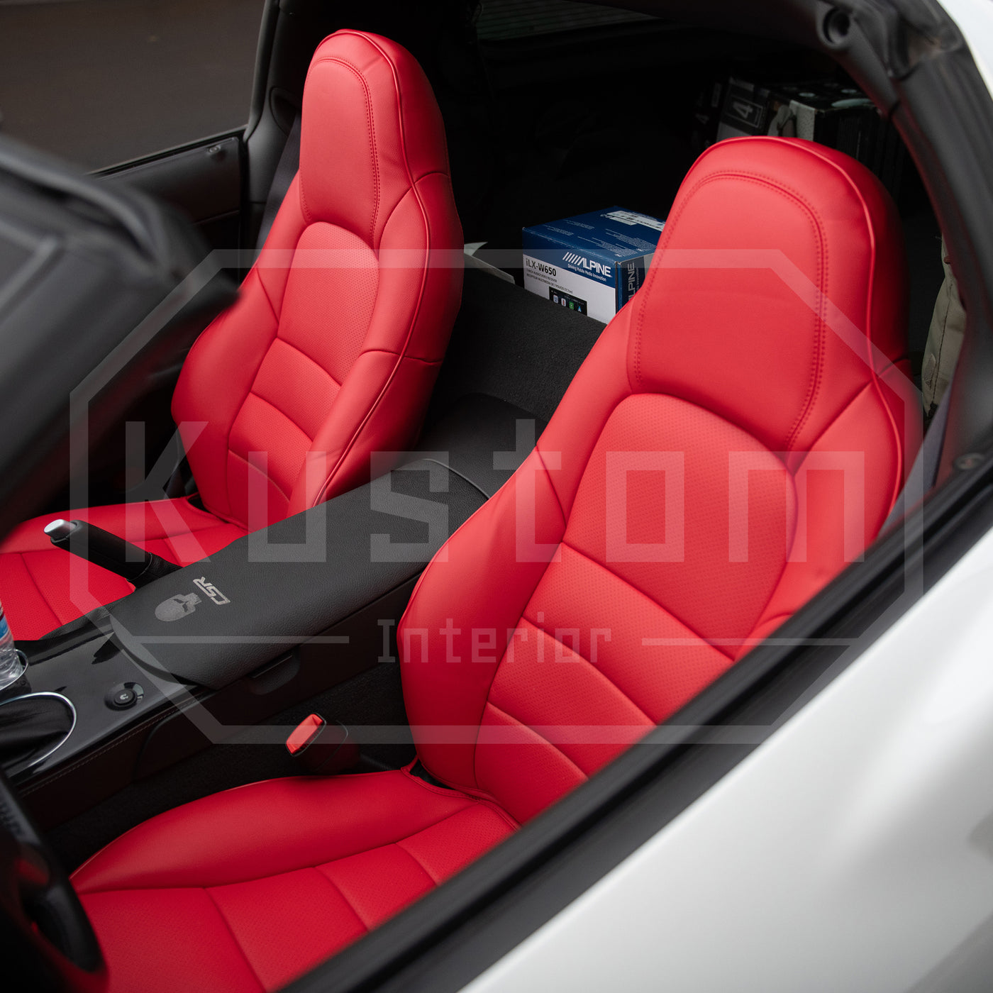 Chevrolet Corvette C6 Custom Leather Seat Covers