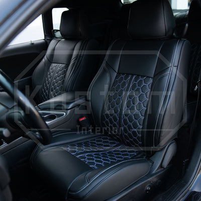 2015-Up Dodge Charger Custom Leather Seat Cover (Sport Seat)
