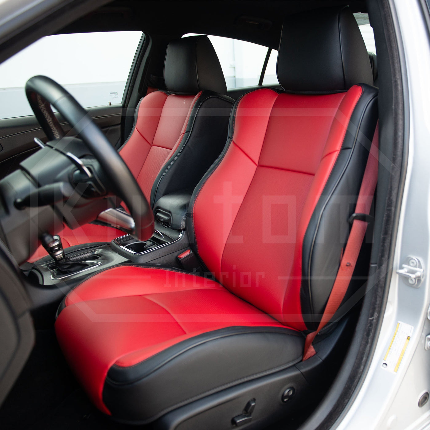 2015-Up Dodge Challenger Custom Leather Seat Covers (Performance Seat)