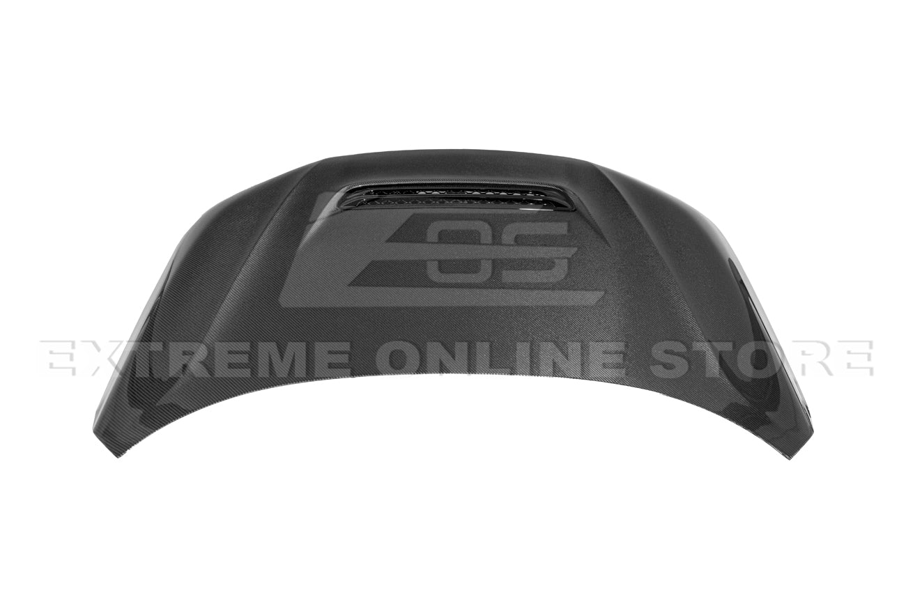 2022-Up Honda Civic Type-R Package Carbon Fiber Front Vented hood