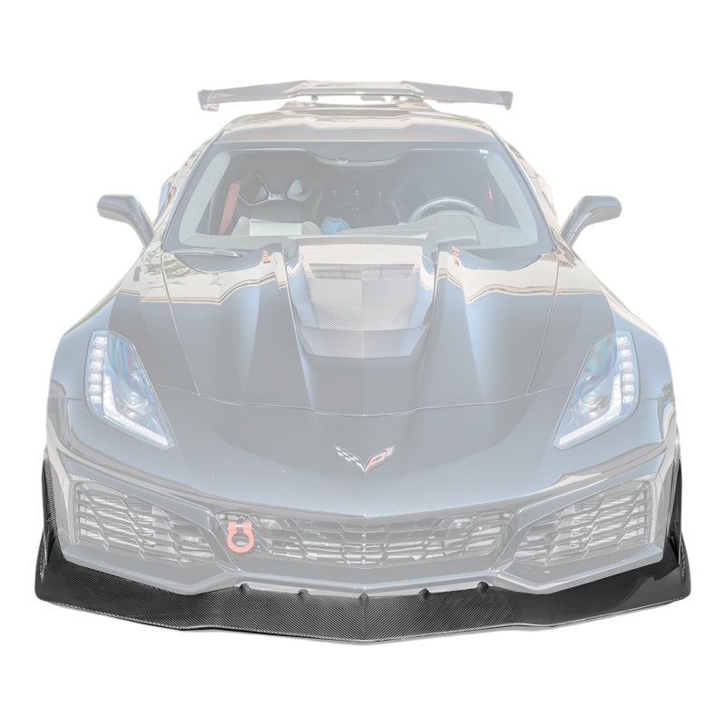 Chevrolet Corvette C7 ZR1 DRY CARBON FIBER Front Splitter