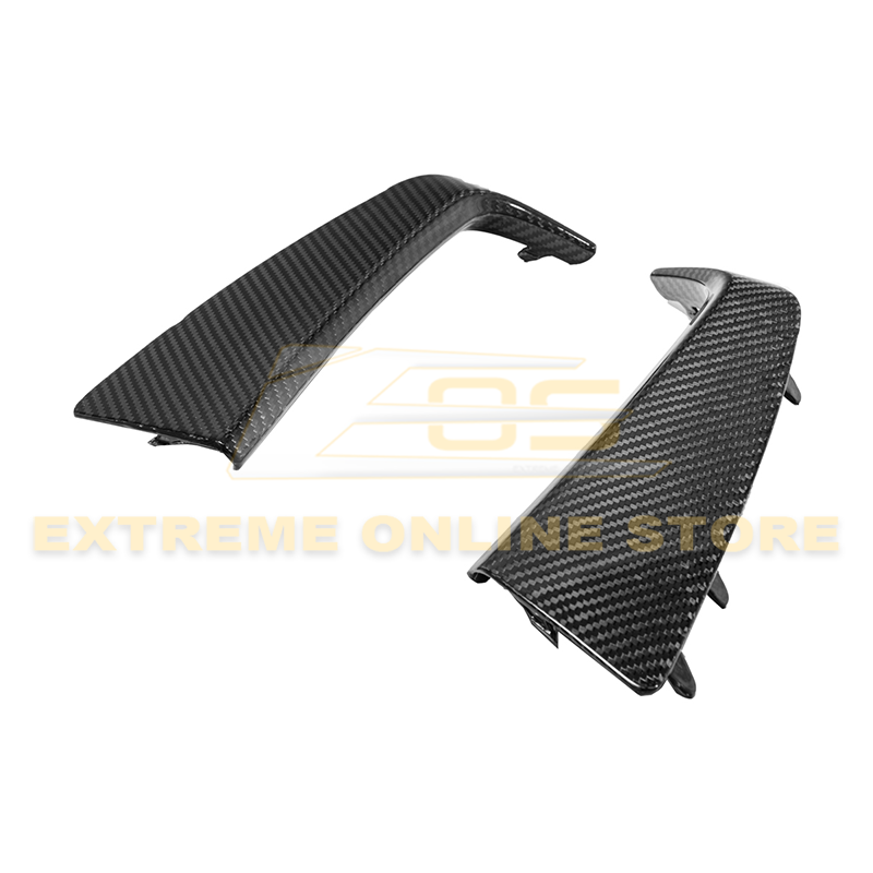 Chevrolet Corvette C7 ZR1 DRY CARBON FIBER Bumper Vent Brows