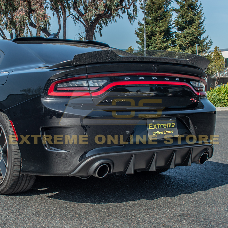 Rear WickerBill Spoiler For Dodge Charger 2015-2023