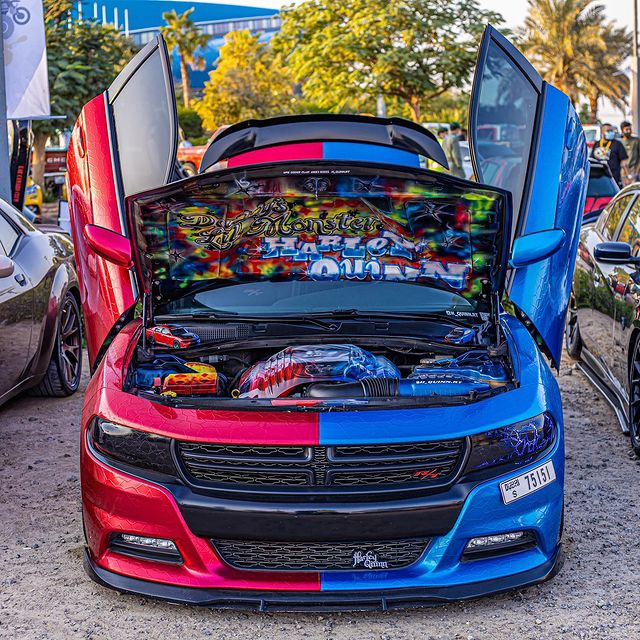 custom doors monsters Dodge Charger Vertical Lambo Door Kit