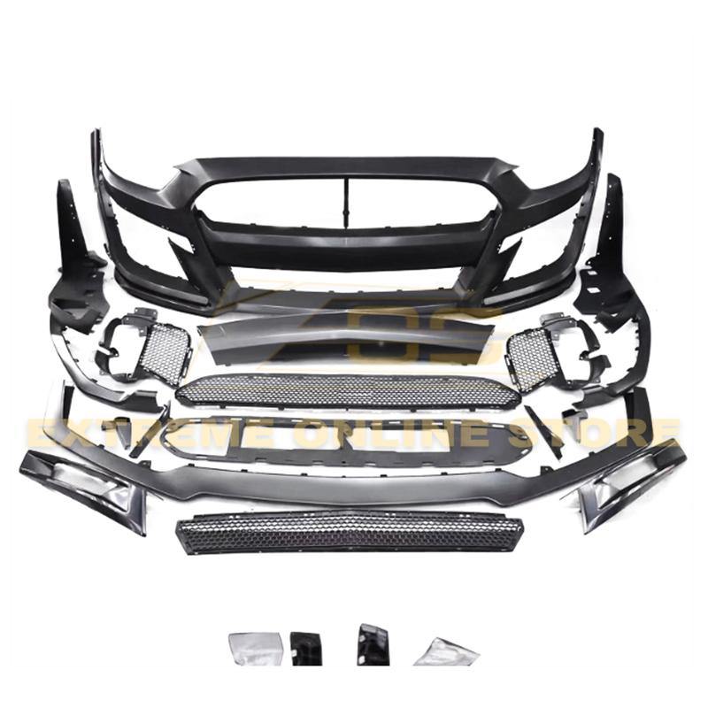 2015-17 Ford Mustang GT500 Conversion Front Bumper Kit - Extreme Online Store