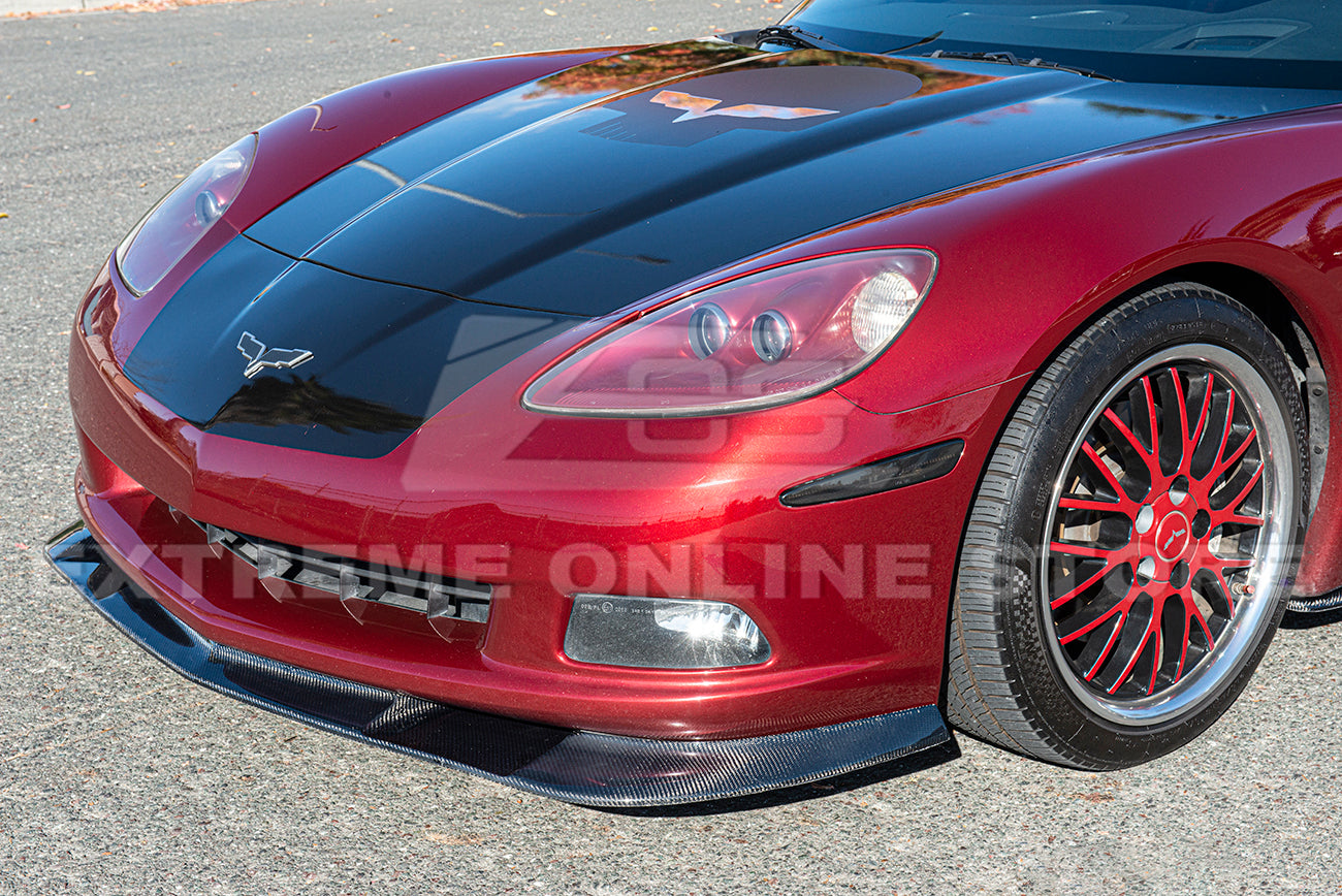 Corvette C6 Base Extended Front Splitter Lip | ZR1 Conversion Package