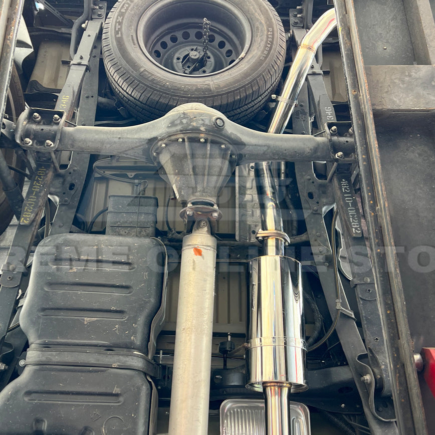 2016-21 Toyota Tundra Slant-Cut Dual Tips Cat-Back Exhaust System