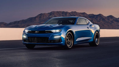 Electric Chevrolet eCOPO Camaro only burns rubber