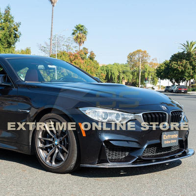 2015-20 BMW F82 M4 Carbon Fiber Front Splitter & Side Skirts Installation Manuel