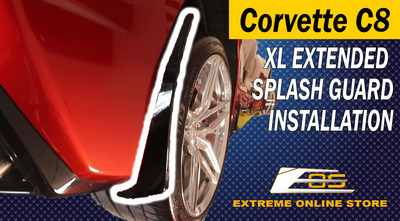 C8 XL Extended Front & Rear Splash Guard Mud Flaps Installation EOS ft. @THECORVETTECHANNEL  Extreme Online Store 1.67K subscribers Analytics Edit video  Share