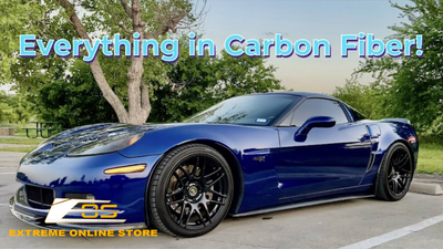 Corvette C6 ZR1 Conversion Side Skirts -Extreme Online Store ft. @boostedproject