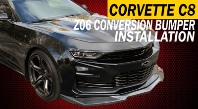 Camaro ZL1 Conversion Package Carbon Front Splitter Installed Extreme Online Store ft.@RizandMe