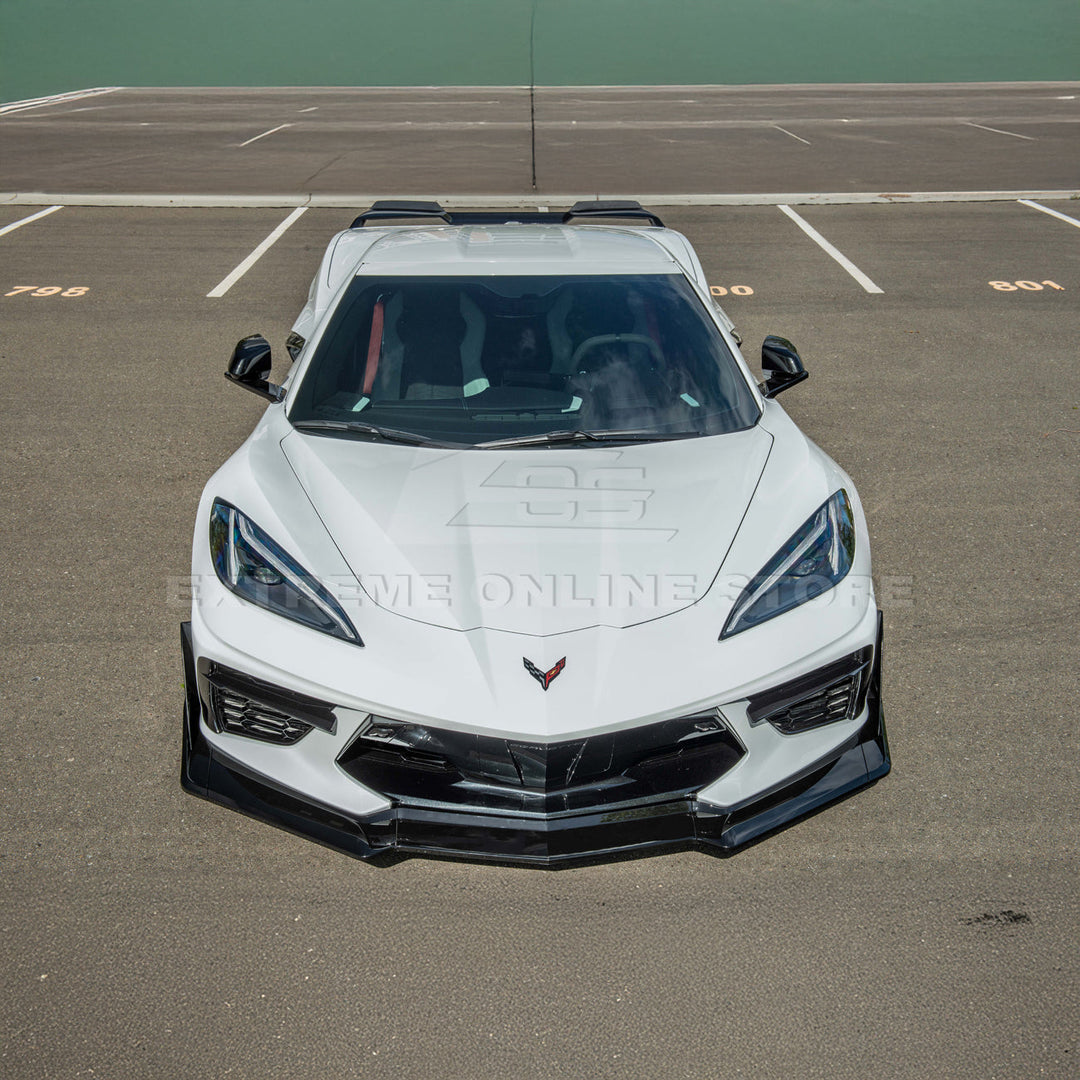 Corvette C8 Track Edition Front Splitter Installation Manuel