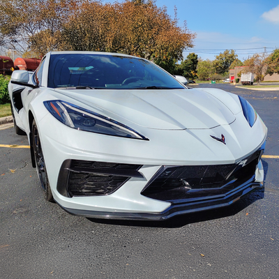 Chevrolet Corvette C8 Z51 Package Front Splitter Installation Manuel