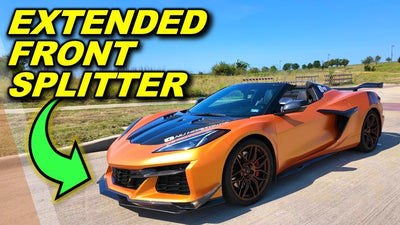 2023+ C8 Z06/Z07 Front Lip & Canards Installation by @NuHorizonC8
