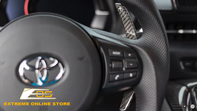 Extreme Online Store Supra Carbon Fiber Paddles Shifter Cover By @DroppinGearz