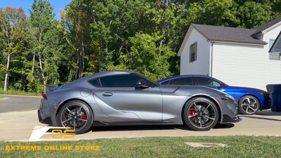 Extreme Online Store Supra Carbon Fiber Lip & Spoiler installed by  @Zander13Productions 