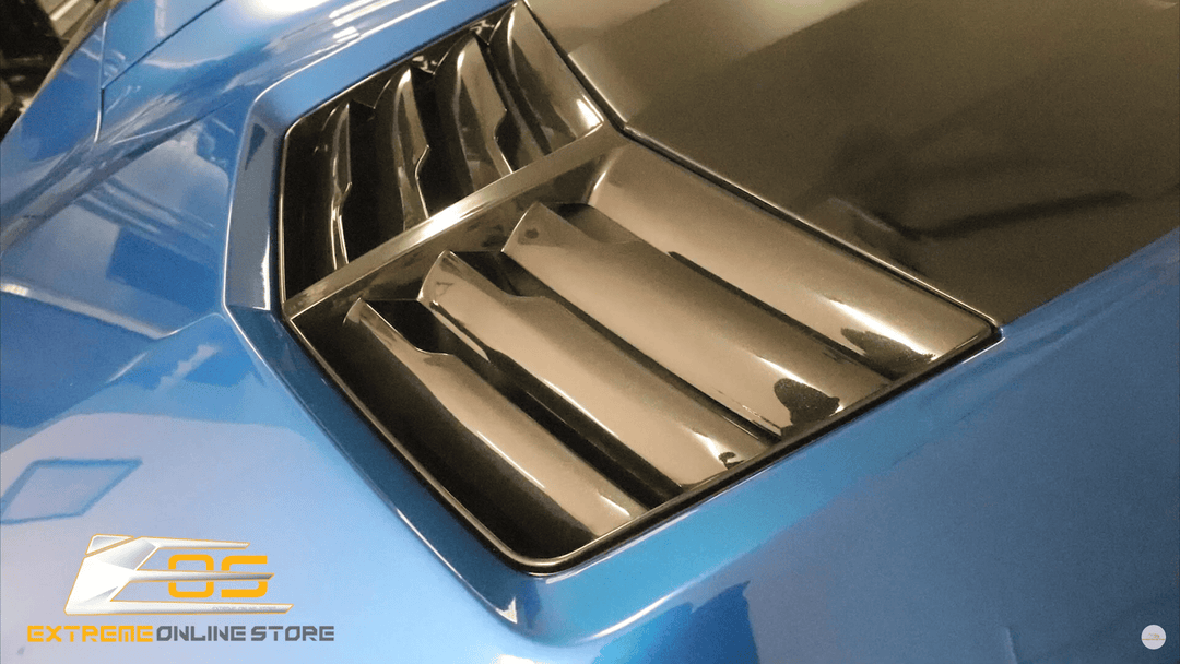 Extreme Online Store | Corvette C7 Z06 Conversion Hood Vent Cover installed by @THECORVETTECHANNEL