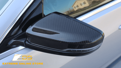 Extreme Online Store | 2016-19 CTS-V Carbon Fiber Mirror Covers installed by @THECORVETTECHANNEL