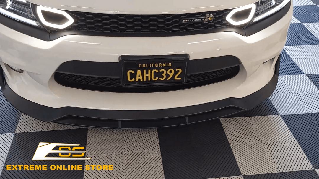 Extreme Online Store | Dodge Charger SRT Performance Front Splitter installed by @THECORVETTECHANNEL