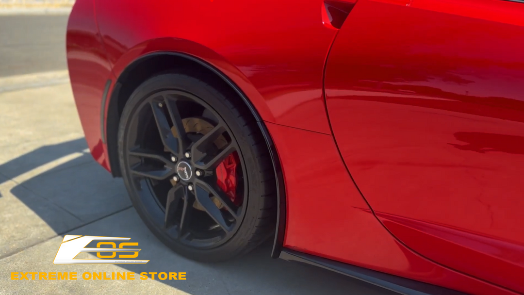Extreme Online Store | Corvette C7 Rear Quarter Extension Installed By @thatslowz51