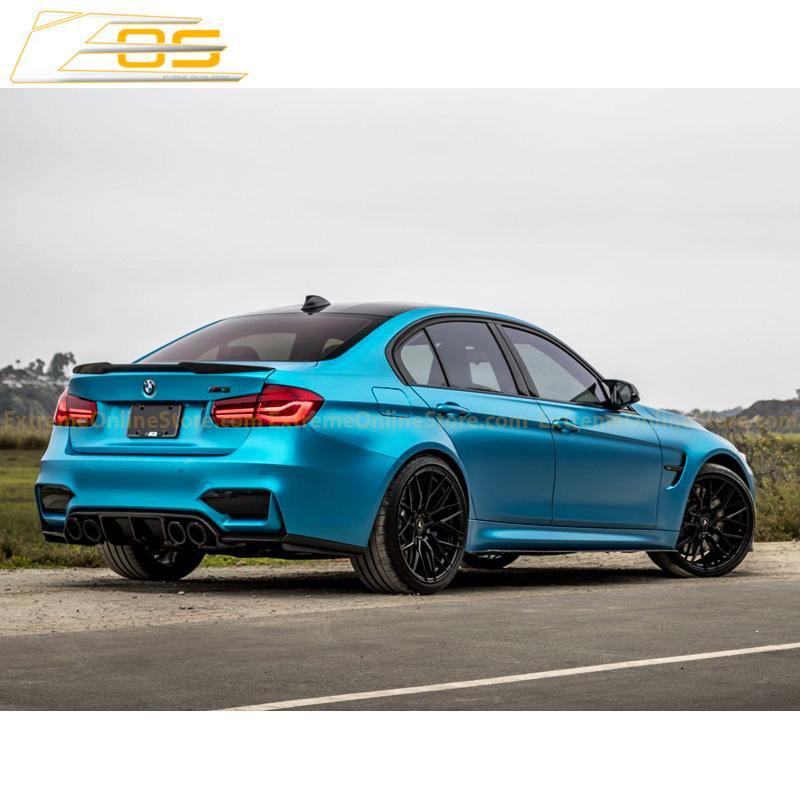 2014-20 BMW F80 M3 Carbon Fiber Side Skirts Rocker Panels Installation Manuel