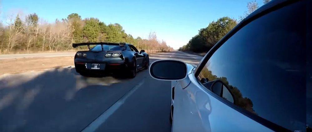Corvette ZR1 Duel: C7 Stomps C6 in Roll Race to 150 - Extreme Online Store