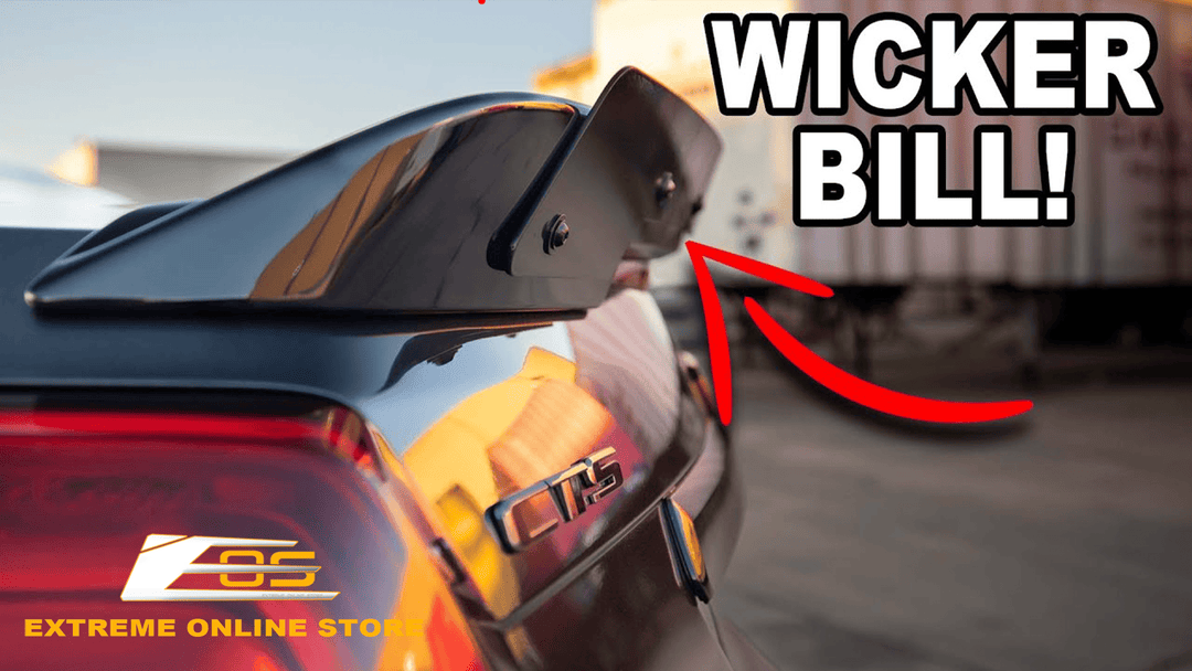 Extreme Online Store | 2014-19 Cadillac CTS Wickerbill Rear Spoiler Installed by  @JetFuelOnly