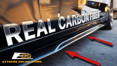 Extreme Online Store | 2014-19 Cadillac CTS Carbon Fiber Side Skirts Installed by @JetFuelOnly
