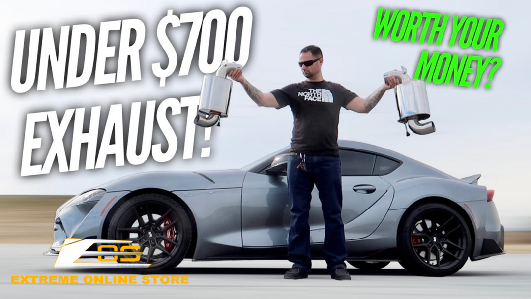 Extreme Online Store | Supra Dual Cat Back Exhaust installed by @Zander13Productions 