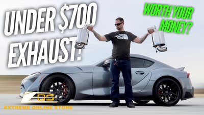 Extreme Online Store | Supra Dual Cat Back Exhaust installed by @Zander13Productions 