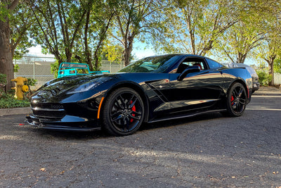 Corvette C7 Z06 Conversion Side Skirts Rocker Panels Installation Manuel