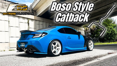 GR86/BRZ BOSO Style Exhaust Installation by @Justinackerman_