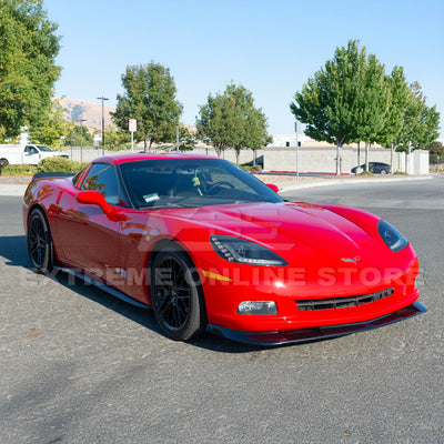 Corvette C6 Base | ZR1 Conversion Side Skirts Rocker Panels Installation Manuel