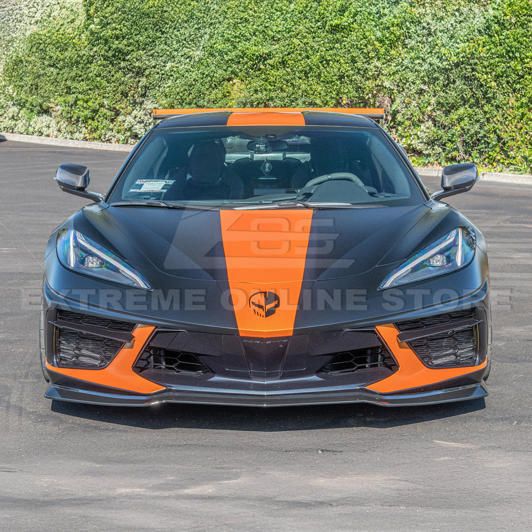 Corvette C8 Z06 Z07 Conversion Front Splitter Installation Manuel