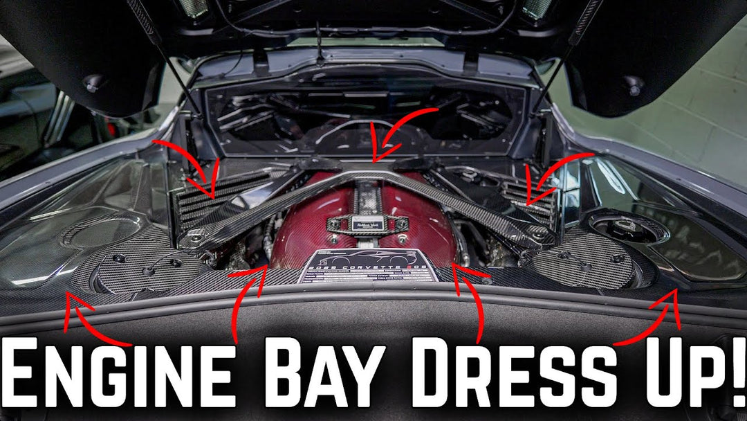 Corvette C8 Z06 Engine Bay Covers Installation ft. @HorsePowerObsessed