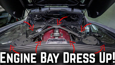 Corvette C8 Z06 Engine Bay Covers Installation ft. @HorsePowerObsessed
