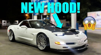 Corvette C5 Vented Hood Cover Installation ft. @C5Zach