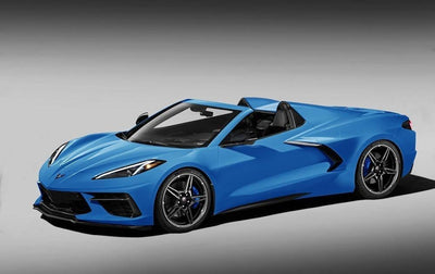 C8 Corvette Stingray Convertible Rendered