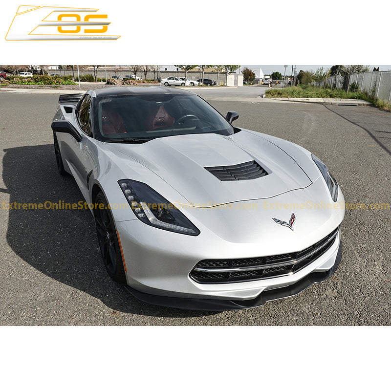 Corvette C7 Stingray EOS Performance Package Front Splitter Installation Manuel
