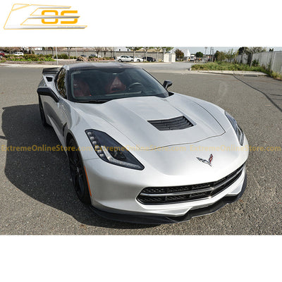 Corvette C7 Stingray EOS Performance Package Front Splitter Installation Manuel