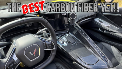 Chevrolet Corvette C8 Carbon Fiber Center Console Installation EOS ft. @FrontSeatDriver