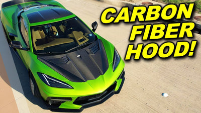 @NuHorizonC8 Reviewing Chevrolet Corvette C8 GT3 R Carbon Fiber Front Bumper Hood From EOS