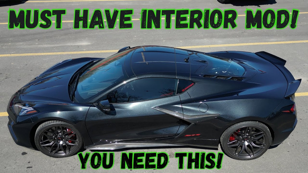 Chevrolet Corvette C8 Custom Honeycomb Design Floor Mats Installation EOS ft. ‪@dbmracing2019‬