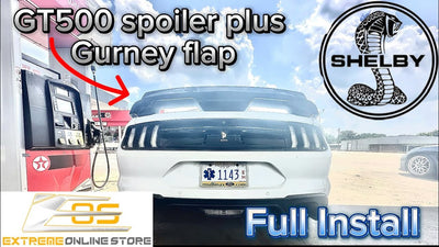 Installing the 2015-23 Ford Mustang GT500 Wickerbill Rear Spoiler