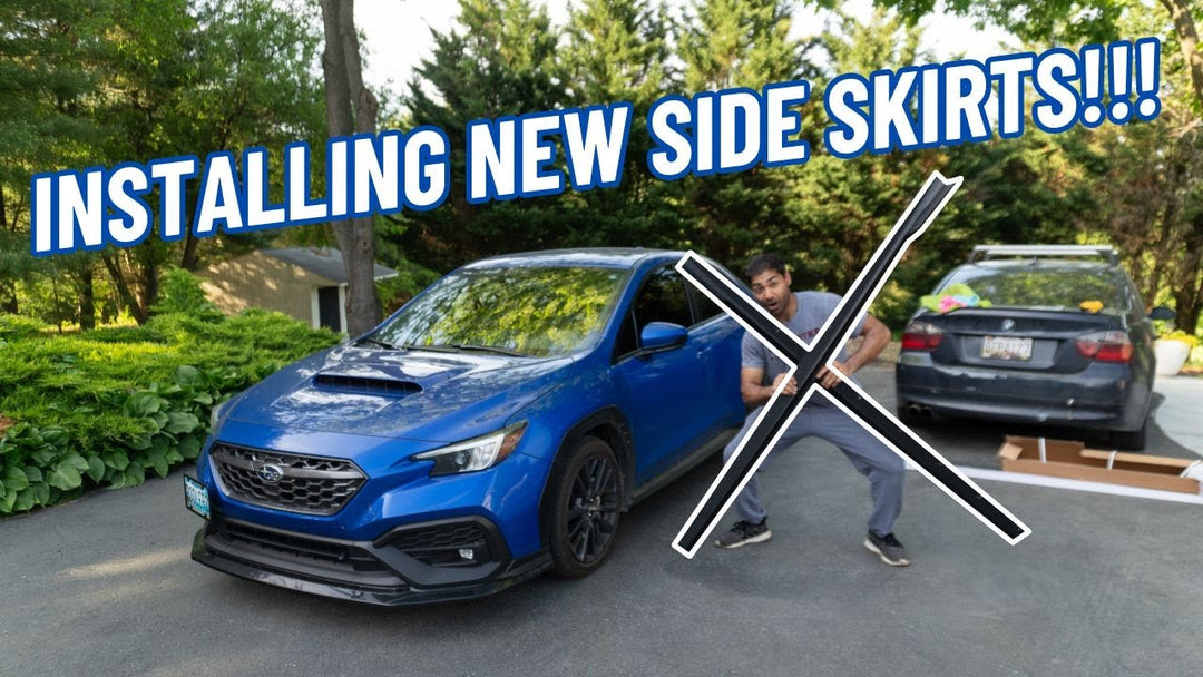 2022-UP SUBARU WRX CS PACKAGE SIDE SKIRTS ROCKER PANEL