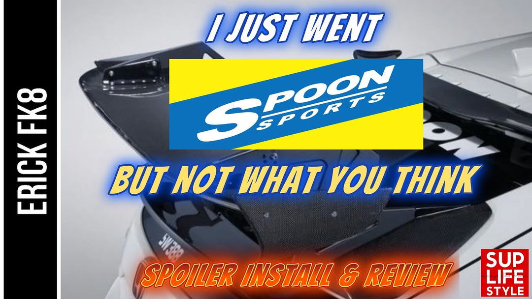 Installing the 2016-21 Honda Civic Hatchback Spoon Style Rear Roof Spoiler Kit