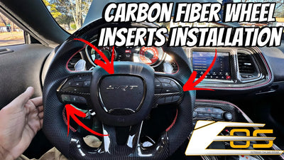 2015+ Dodge Challenger Carbon Fiber Steering Wheel Installation @ShunsTV