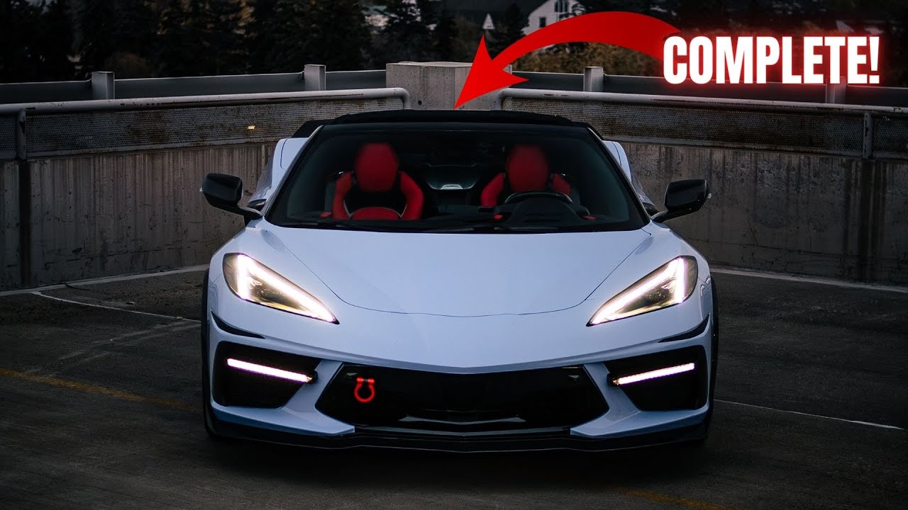 Corvette C8 Engine Bay Panel Cover Installation @Donslife